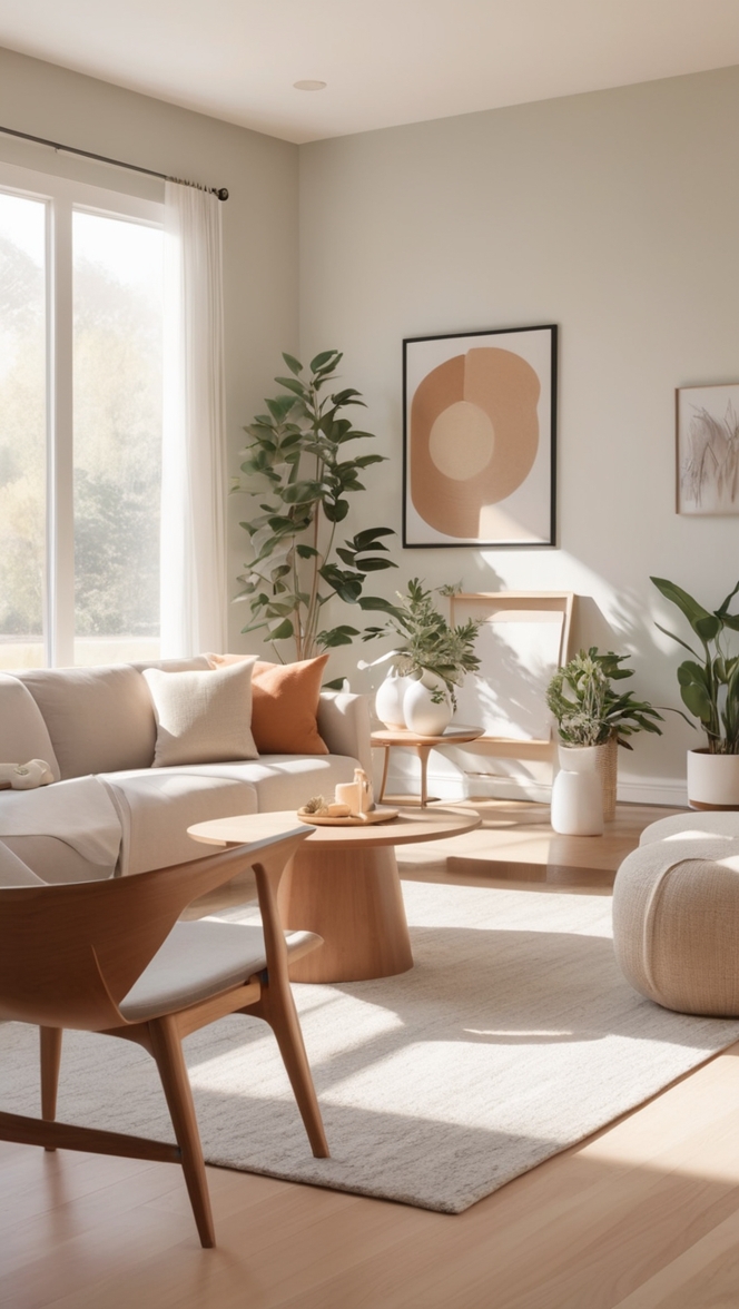 minimalist living room decor, 
japandi style furniture, 
modern scandi interior design, 
minimalistic home accessories, 
hygge inspired decor