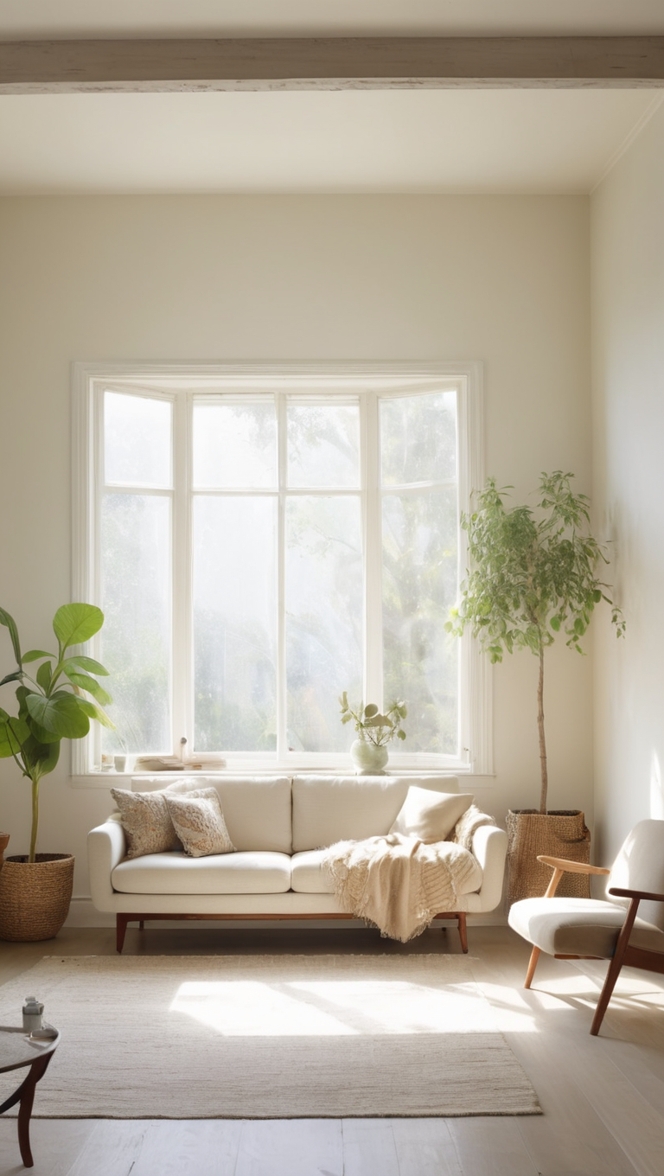 vintage decor, minimalist home design, retro furniture, modern vintage style, mid-century living room 