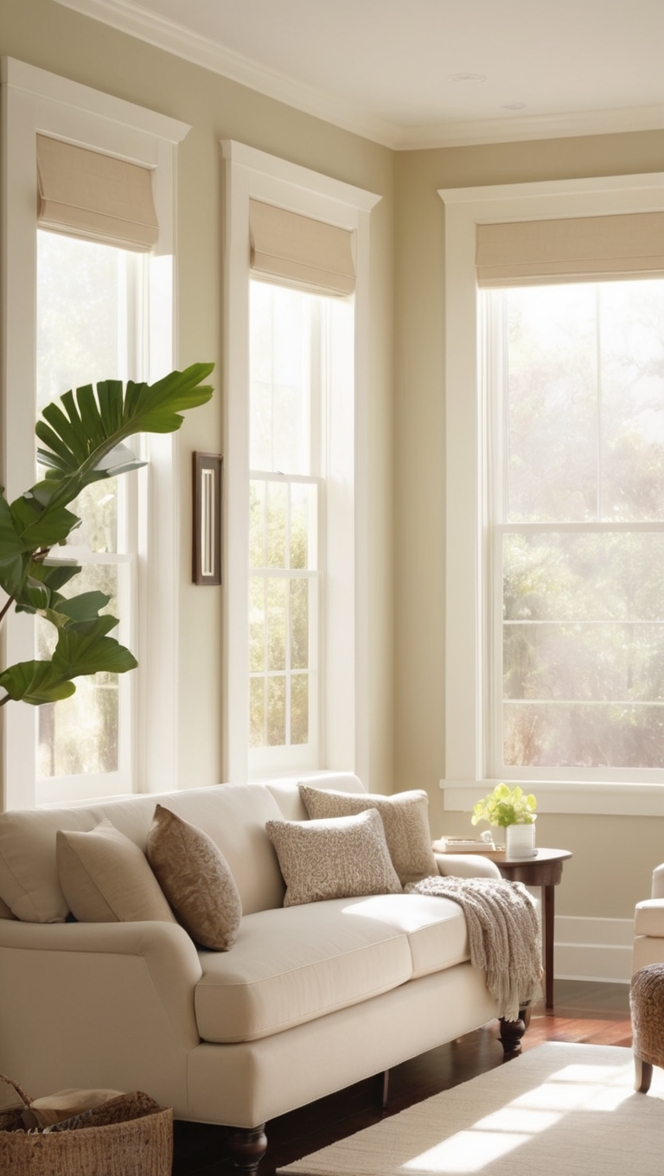 window blinds, blackout curtains, sheer curtains, motorized shades, solar shades