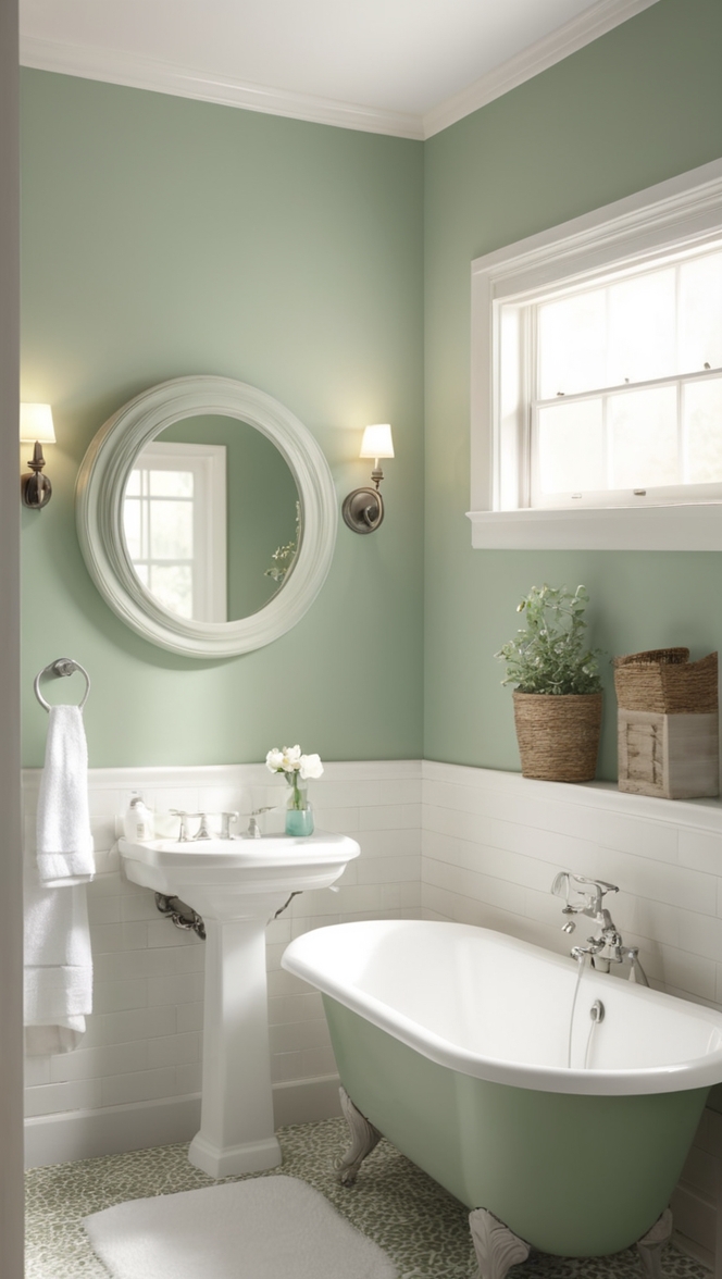 green bathroom decor, bathroom design ideas, luxury bathroom remodel, bathroom inspiration, modern home decor