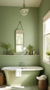 Read more about the article How can I create a stylish moody green bathroom? ?