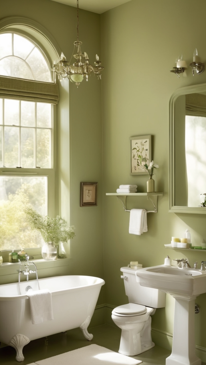 olive green shower curtains, olive green bath mat, olive green bathroom decor, olive green towels, olive green bathroom accessories 