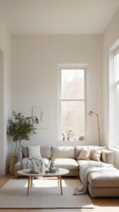 Read more about the article How can I create a cozy atmosphere in a simple minimalist living room? ?