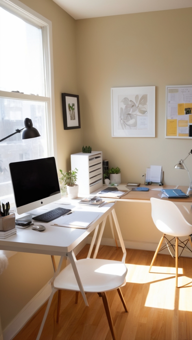 small business office setup, home office furniture, office storage solutions, home office organization, office design ideas 