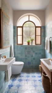 Read more about the article How can I incorporate Spanish tiles in my bathroom design? ?