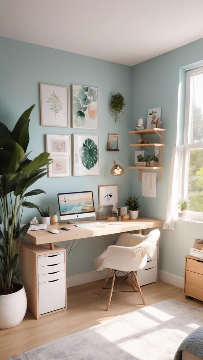 work from home setup, home office design, remote work tips, productivity at home, office space organization 