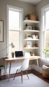Read more about the article How can I create a productive workspace with a simple home office setup? ?